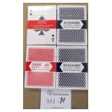 4 New Packs Standard Playing Cards