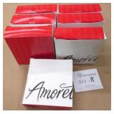 7 Boxes of 3 50ml Amoretti Syrups Past BB Date