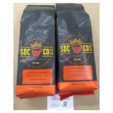 2 1lb Bags SDC Co. Decaf Coffee Beans