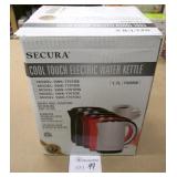 Secura Cool Touch 1.7l Electric Kettle