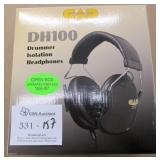 CAD Audio DH100 Drummer Isolation Headphones