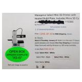 Monoprice Select Mini 3D Printer