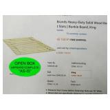 Classic Brands Heavy Duty Wood Bed Support Slats