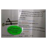 Furnishland Antique Brass Double Curtain Rod