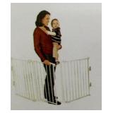 Regalo Flexi Extra Wide Metal Walk Thru Gate