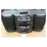 Panasonic CD Stereo System w/Remote Works