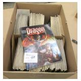 Box Lot of Dragon Magazines