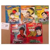 5 Hot Wheels Star Trek Cars New