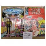 Star Trex Comic & Action Figure