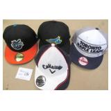 4 Like New Ball Caps