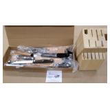 Wexford Forge Knife Block Set *Missing 1 Knife*