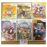6 Nintendo Wii Games