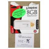 Kingston 8GB Data Traveler ~ Open Package