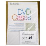 Memorex Slim Clear DVD Cases 25 Pack