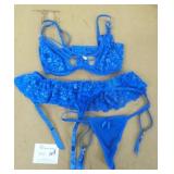 3 Pc Size S Lingerie Set