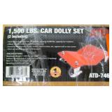 ATD 1500 LB Car Dolly Set