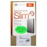 Seagate 2TB Backup Plus Portable Storage