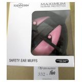 Maximum Hearing Protection Safety Earmuffs