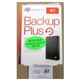 Seagate 4TB Backup Plus Portable Drive