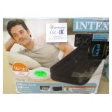 Intex Twin Pillow Rest Raised Bed w/ Built In Pump