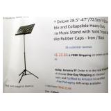 Neewer Deluxe Adjustable Music Stand