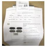 Bosch QuietCast Disc Brake Pads