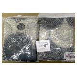 2 Thermal Lined 40x84" Panel Window Curtains