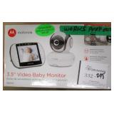 Motorola 3.5" Video Baby Monitor