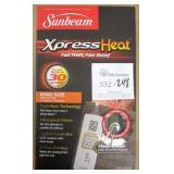 Sunbeam Xpress Heat King Size Heating Pad