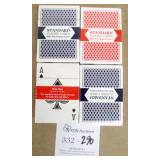 4 New Decks of Standard Playing Cards