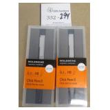 2 Moleskine Click Pencils