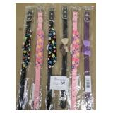 6 New Size M Dog Collars