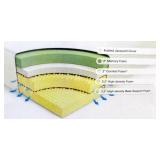 Zinus Memory Foam 12" Twin Green Tea Mattress