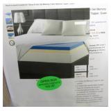 Sleep Master Gel Memory Foam 4" Topper Queen