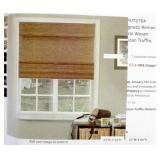 Cjicology Cordless Magnetic Roman Shade 27x64"