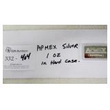 Apmex Silver 1oz Bar