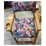 Oak Hippopotamus Pool Chair
