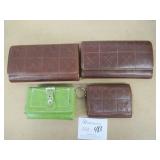 Lot of 4 Wallets