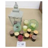 Mixed Scented Candles Lot