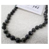 Natural Larvikite Necklace - MSRP $390