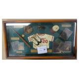 The Game of Baseball Shadow Box Wall Art
