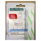 Bernardin Drinkware Sip & Straw Lids