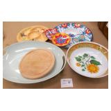 Lot of Mixed Serving Pieces