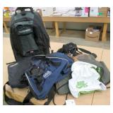 Lot of Mixed Used Luggage & Tote Bags