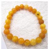Natural Yellow Jade Bracelet MSRP $305