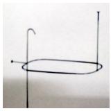 Vintage-Style Rectangle Shower Curtain Enclosure