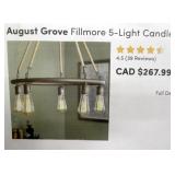 August Grove Fillmore 5 Light Hanging Fixture