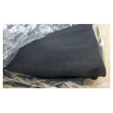 Saro Everyday Hemstitched Black 104x70" Tablecloth