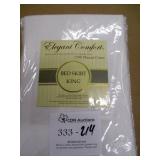 Elegant Comfort King Size Bed Skirt