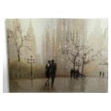 Trademark Art "An Evening Out" Wall Art 32x32"